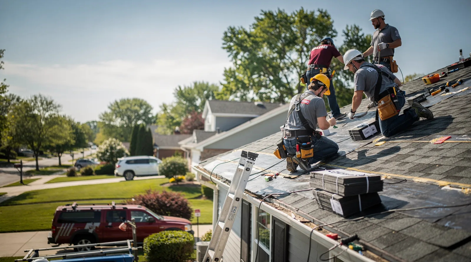 Roof Repair in Winter Harbor, ME around you